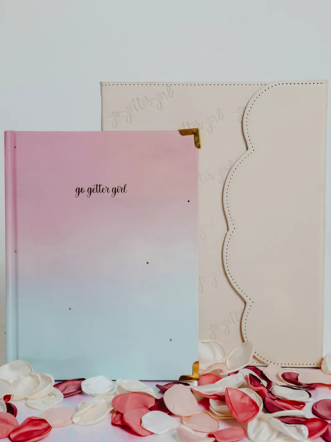 Large Premium Bullet Journal - Scalloped- Marshmallow