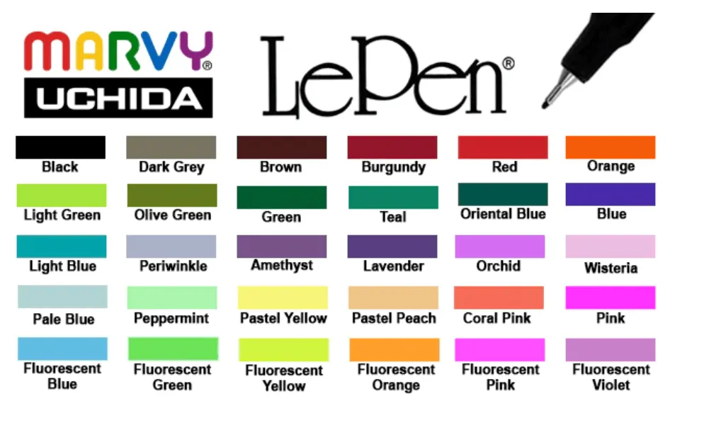 Lepen - Individual Pens