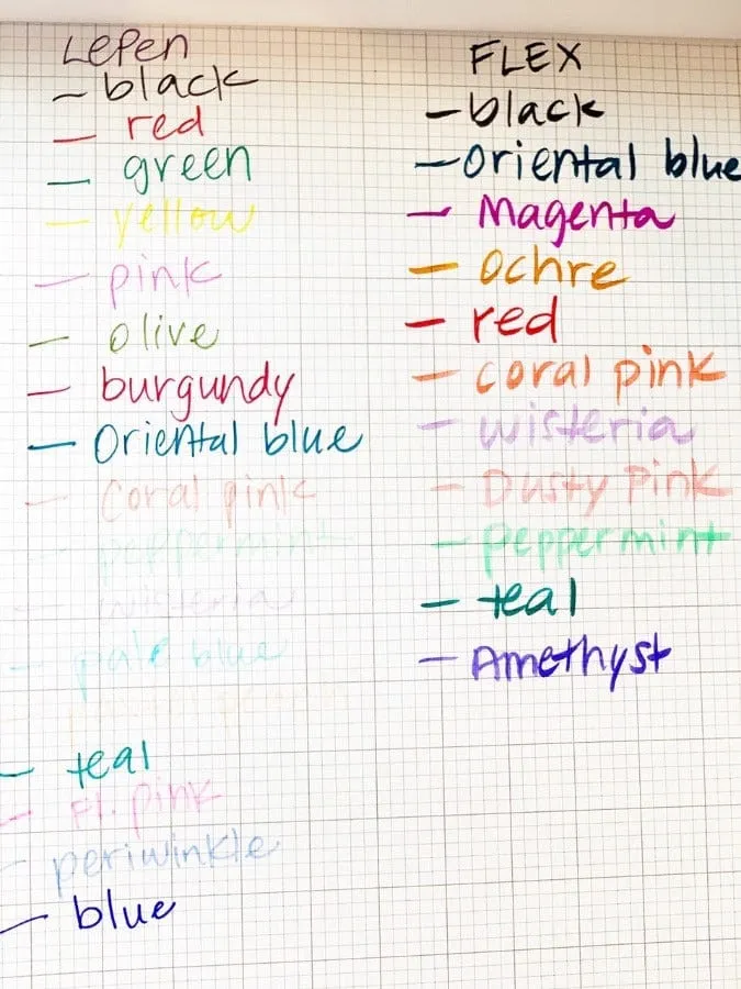 Lepen - Individual Pens