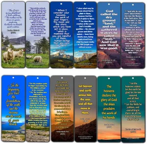 Life Bible Verses Bookmarks KJV (30 Pack) - Handy Reminder About God?s Grace