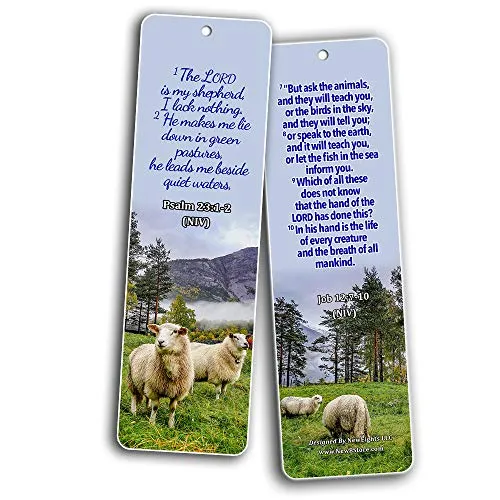 Life Bible Verses Bookmarks KJV (30 Pack) - Handy Reminder About God?s Grace