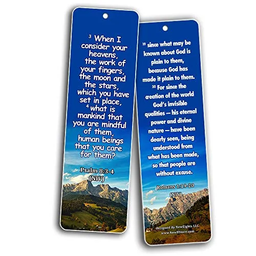 Life Bible Verses Bookmarks KJV (30 Pack) - Handy Reminder About God?s Grace