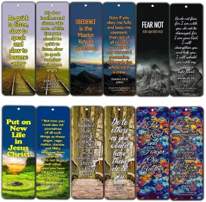 Life Changing Wisdom from God Bible Bookmarks (30 Pack) - Handy Life Changing Bible Texts That Helps You Move Forward