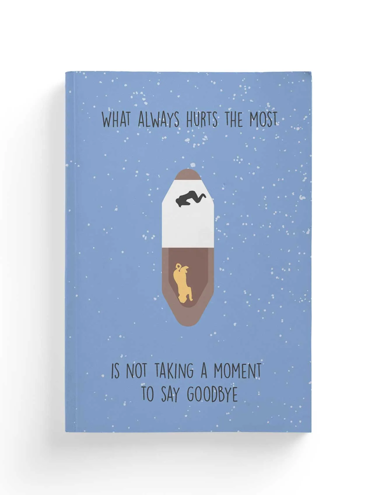 Life of Pie Minimalistic Composition Notebook