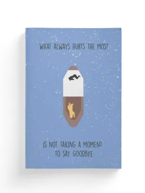 Life of Pie Minimalistic Composition Notebook