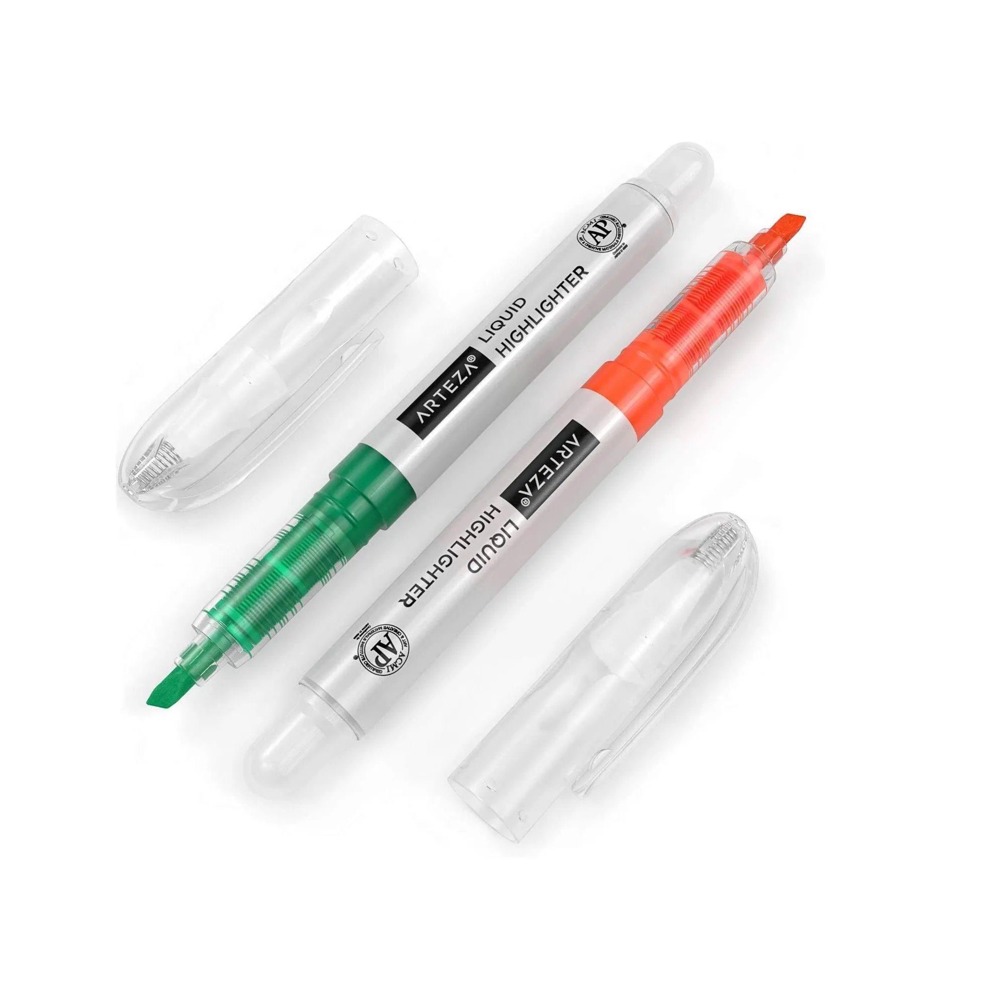 Liquid Highlighter Pens | Set of 30 | Narrow Chisel Tip