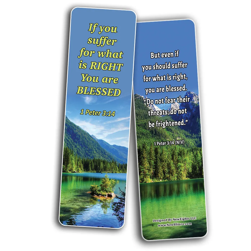 Living Out God's Mission Bible Verse Bookmarks (30-Pack) - Handy Reminder About How To Live Out God?s Mission