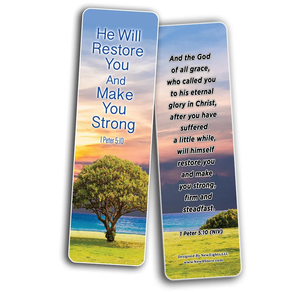 Living Out God's Mission Bible Verse Bookmarks (30-Pack) - Handy Reminder About How To Live Out God?s Mission