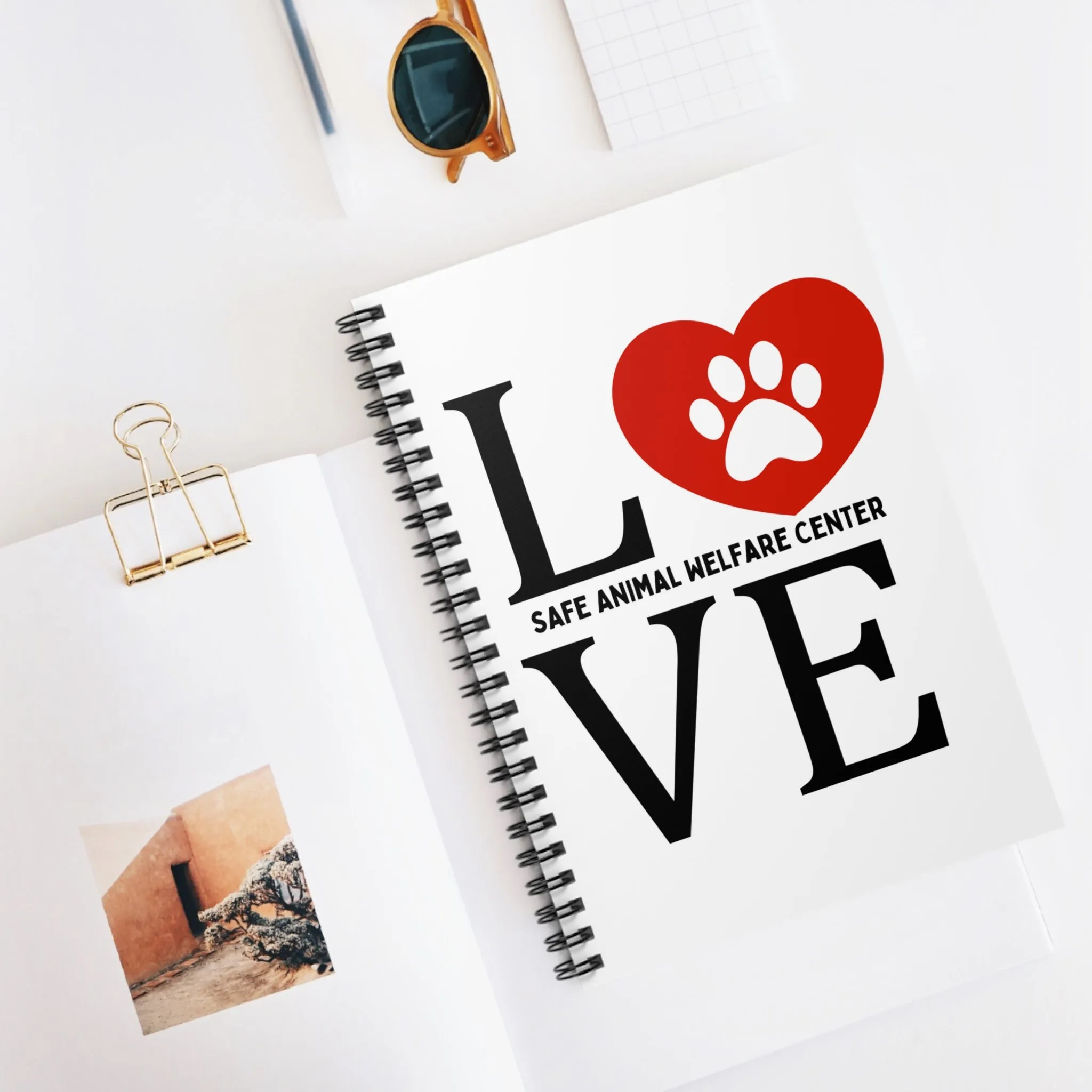 Love Them All, Spiral Notebook