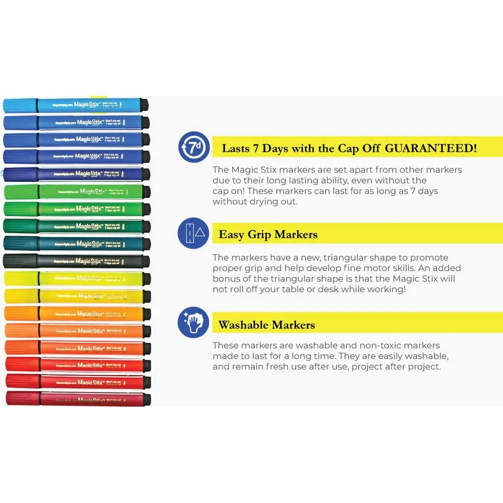 Magic Stix Washable Markers