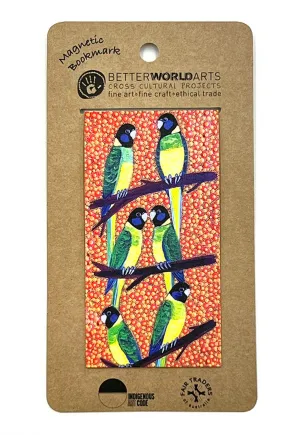 Magnetic Bookmark - Kathleen Buzzacot - Australian Ringneck