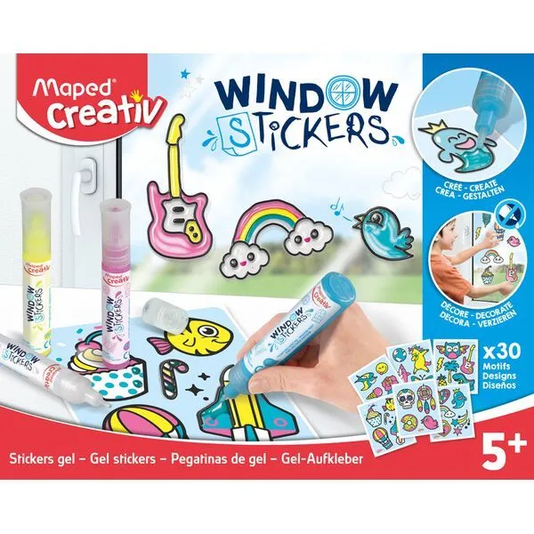 Maped Creative Gel Sticker Color & Stick