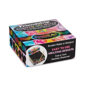 Melissa and Doug Scratch Art Friendship Mini Notes 42043