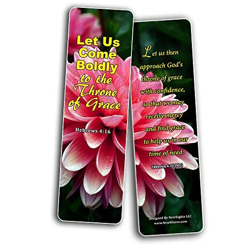 Memory Verse About Confidence In Christ Bookmarks (30-Pack) - Handy Christian About Be Confident