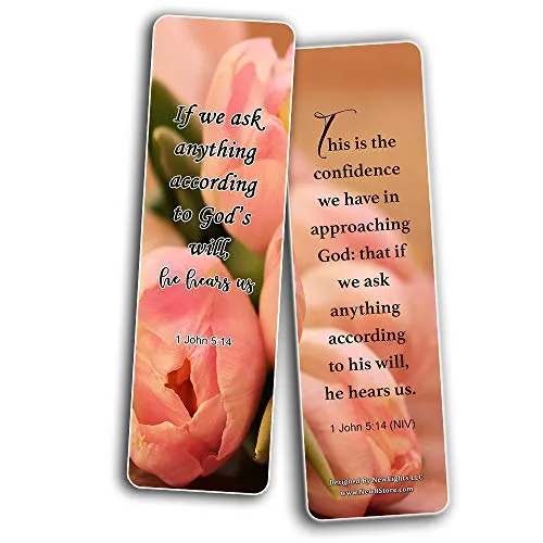 Memory Verse About Confidence In Christ Bookmarks (30-Pack) - Handy Christian About Be Confident
