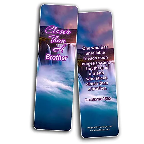 Memory Verse About Genuine Friendship (30-Pack) - Handy Christian Daily Friendship Reminders