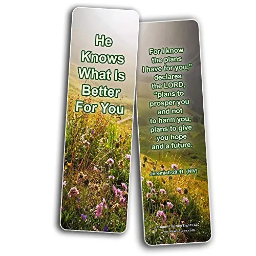 Memory Verse About Your Perspective on Life (30-Pack) - Handy Christian Daily Reminder To Think Positively
