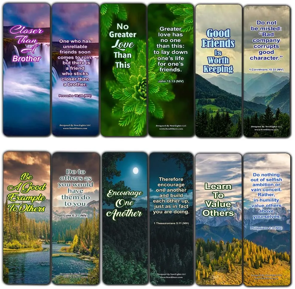 Memory Verse About Your Perspective on Life (30-Pack) - Handy Christian Daily Reminder To Think Positively