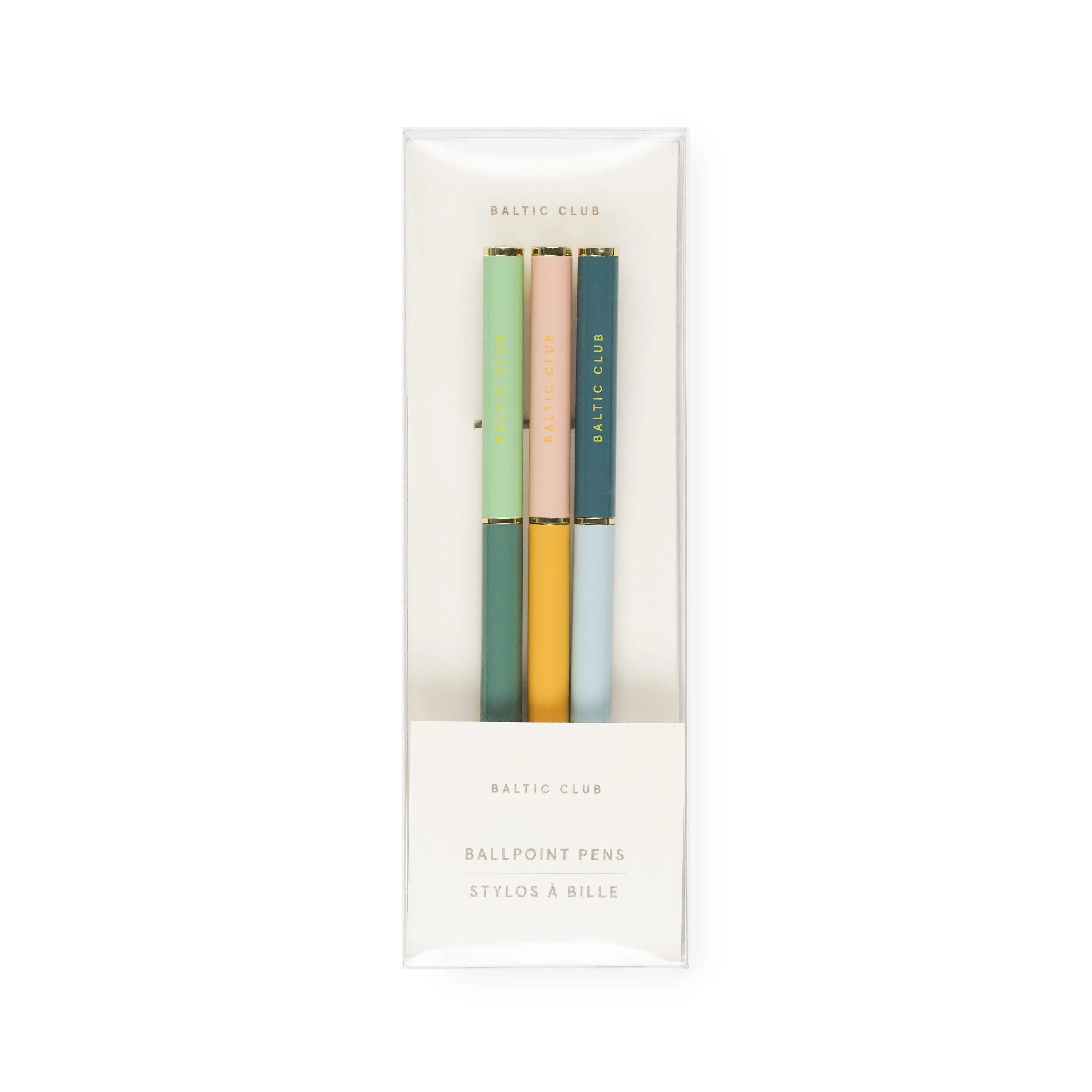 Metallic Ballpoint Pen Set