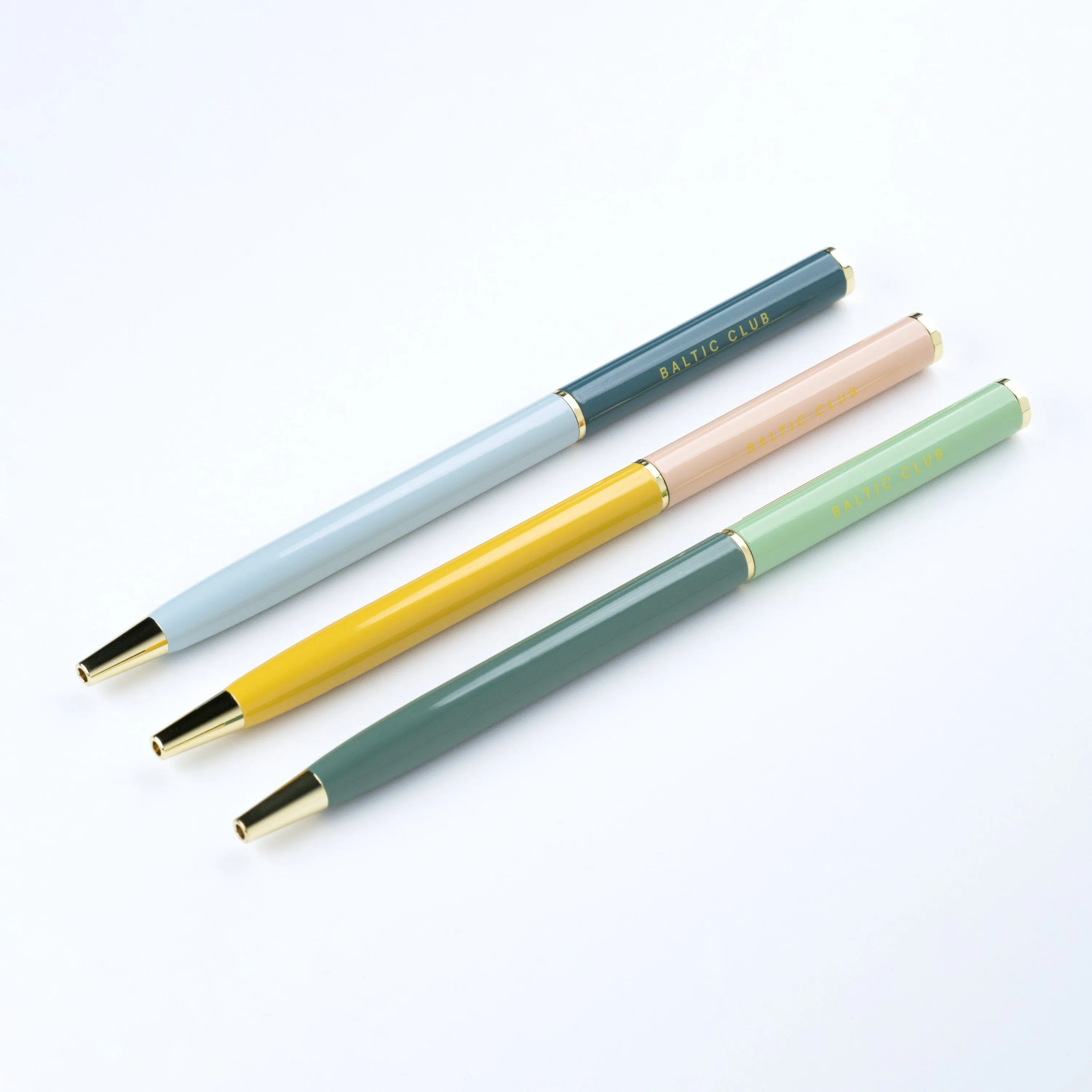 Metallic Ballpoint Pen Set