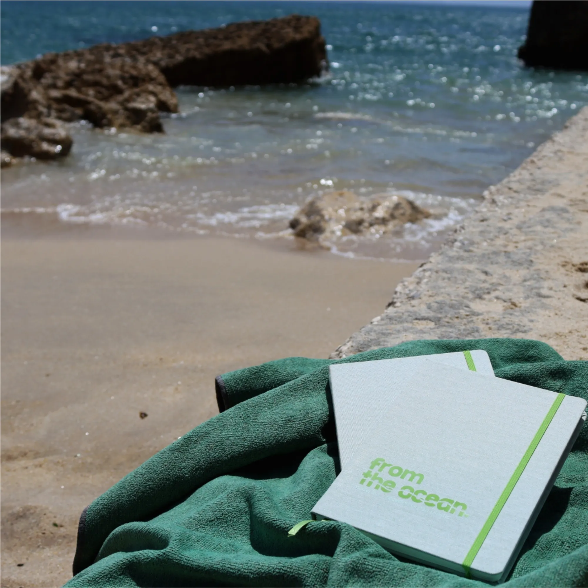 Notebook | FROM THE OCEAN | "Algae green"