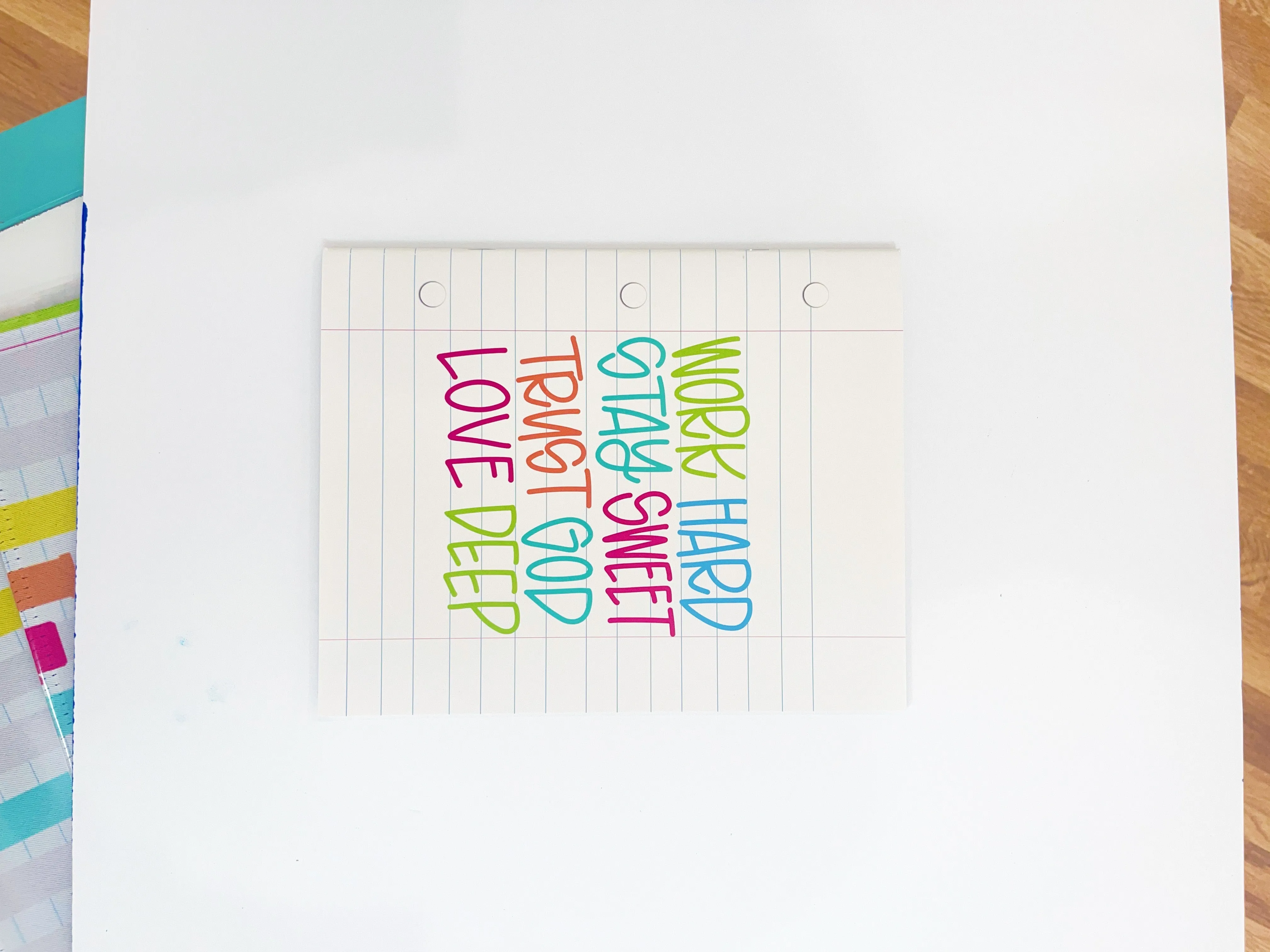 Notebook - Life Motto
