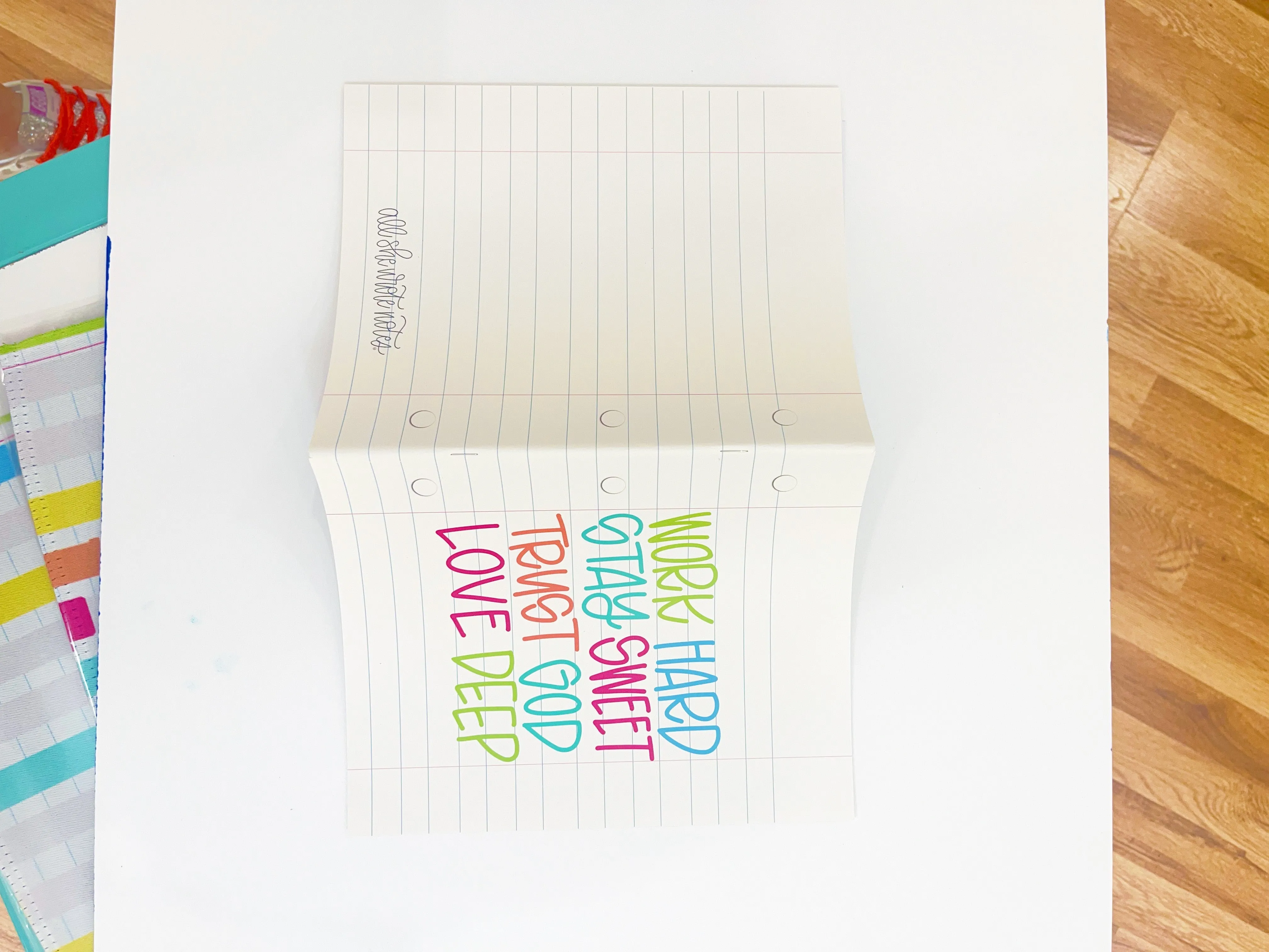 Notebook - Life Motto