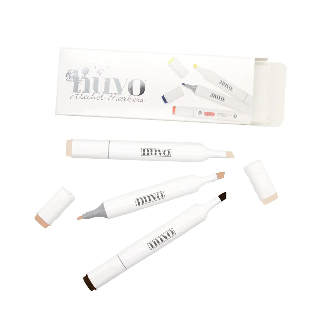 Nuvo - Marker Pen Collection - Cookies & Cream - 3 Pack - 329N