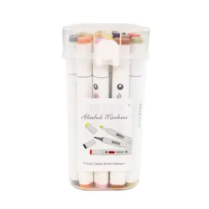 Nuvo - Marker Pen Collection - Hair & Skin Tones - 12 Pack - 347N