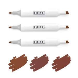 Nuvo - Marker Pen Collection - Natural Browns - 3 Pack - 317N
