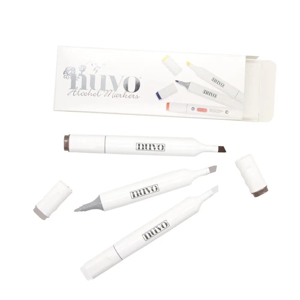 Nuvo - Marker Pen Collection - Pebble Beach - 3 Pack - 330N