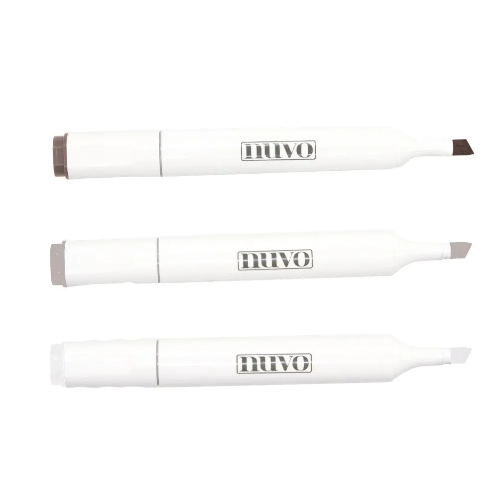 Nuvo - Marker Pen Collection - Pebble Beach - 3 Pack - 330N