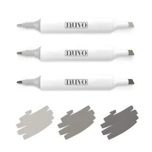 Nuvo - Marker Pen Collection - Pebble Beach - 3 Pack - 330N
