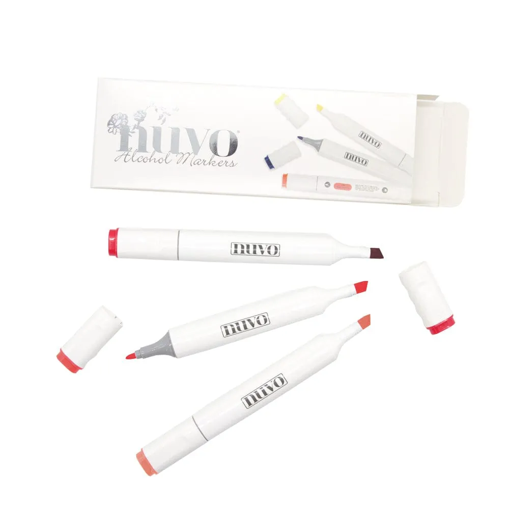 Nuvo - Marker Pen Collection - Rich Reds - 3 Pack - 310N