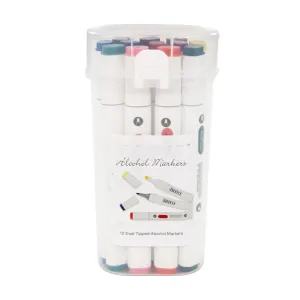 Nuvo - Marker Pen Collection - Shaded Accents - 12 Pack - 349N
