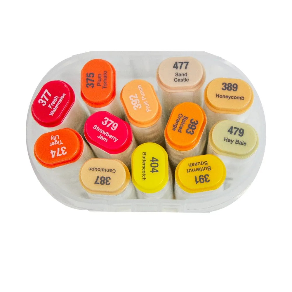 Nuvo - Marker Pen Collection - Sunset & Sands - 12 Pack - 525n