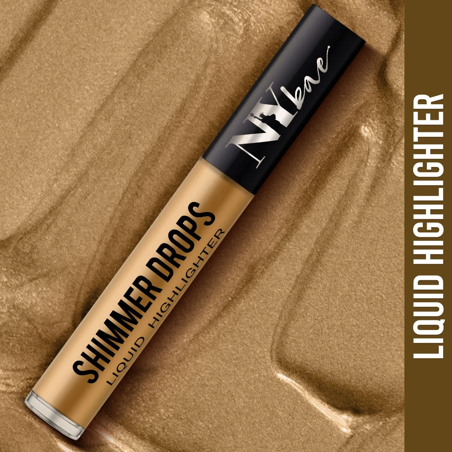 NY Bae Shimmer Drops Liquid Highlighter - Bronze Babe 01 (3 ml)