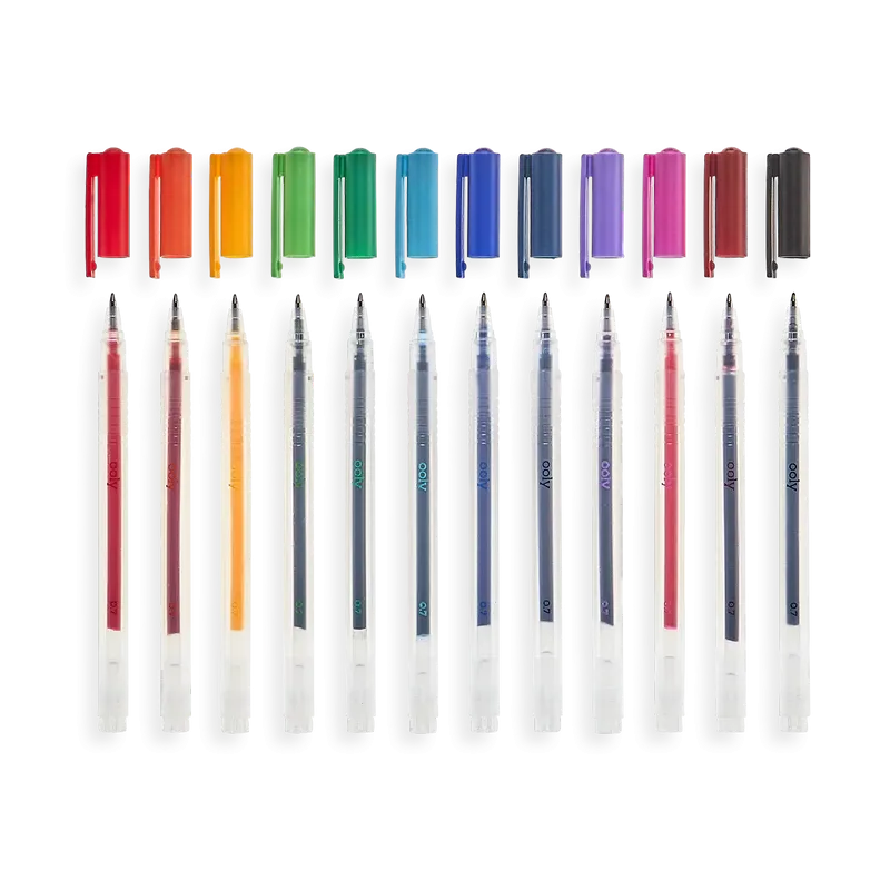 Ooly colour luxe gel pens set of 12