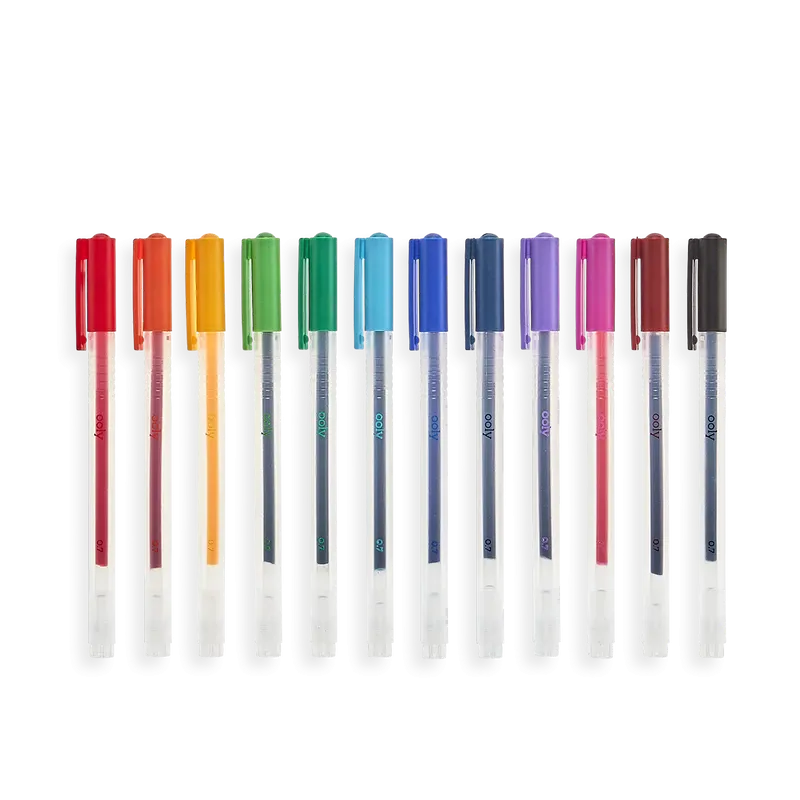 Ooly colour luxe gel pens set of 12