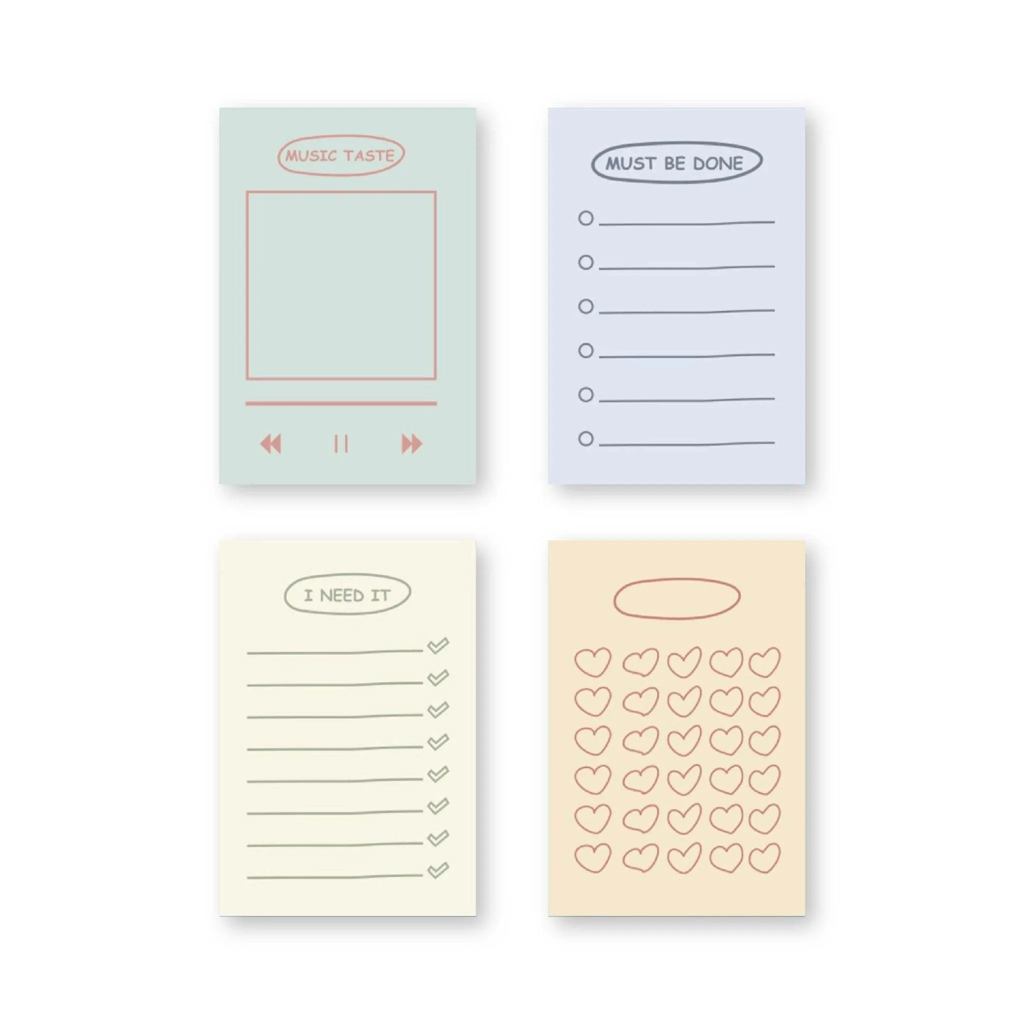 Original  notes cute note pad creative n times stickers note paper NP-000112