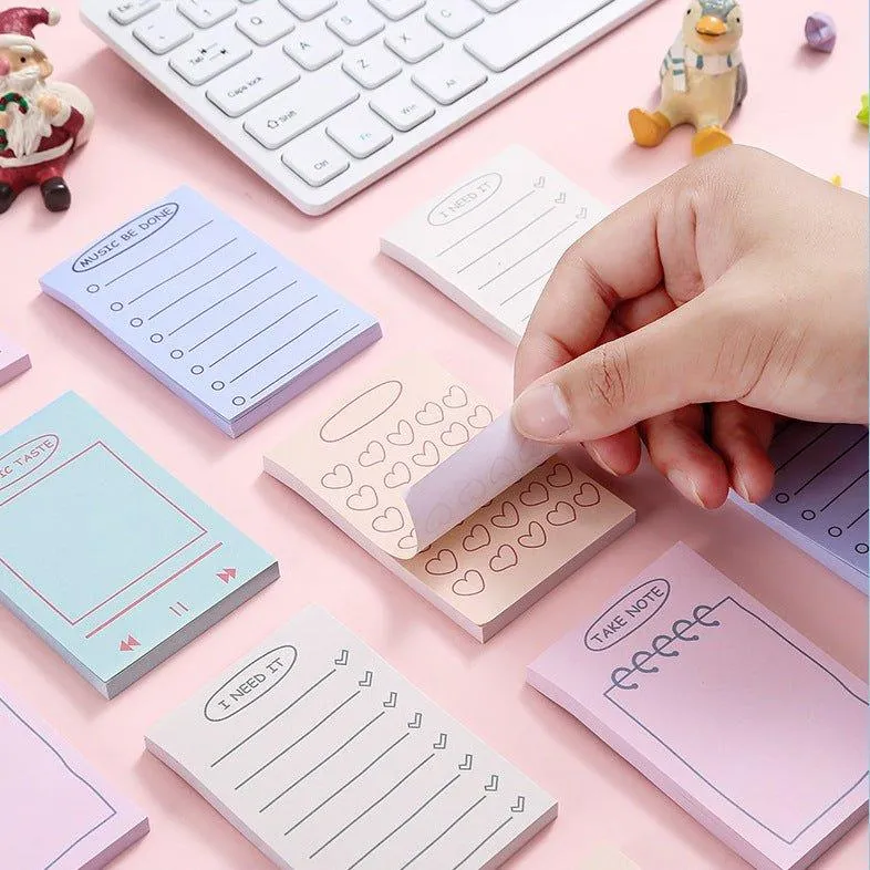Original  notes cute note pad creative n times stickers note paper NP-000112