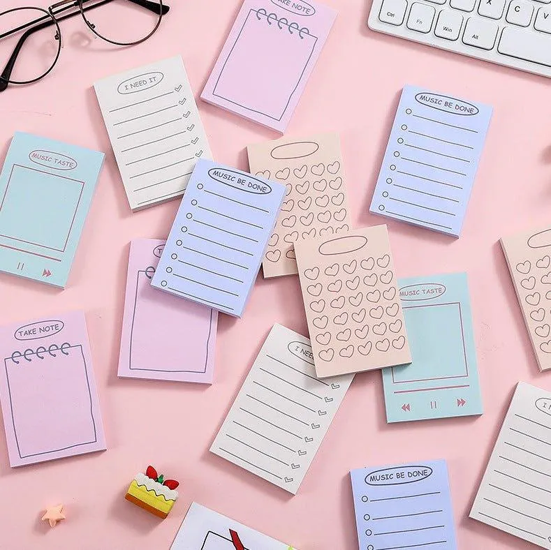 Original  notes cute note pad creative n times stickers note paper NP-000112
