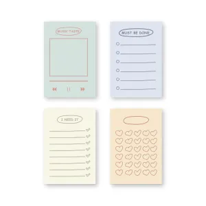 Original  notes cute note pad creative n times stickers note paper NP-000112