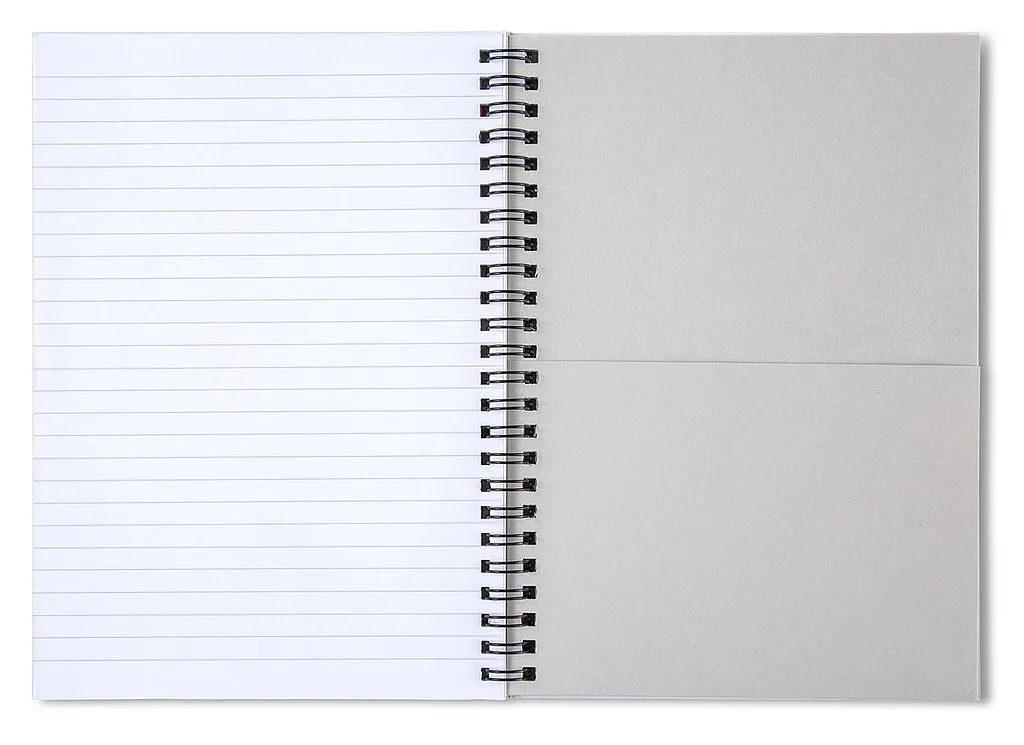 Out of the Shallows - Spiral Notebook