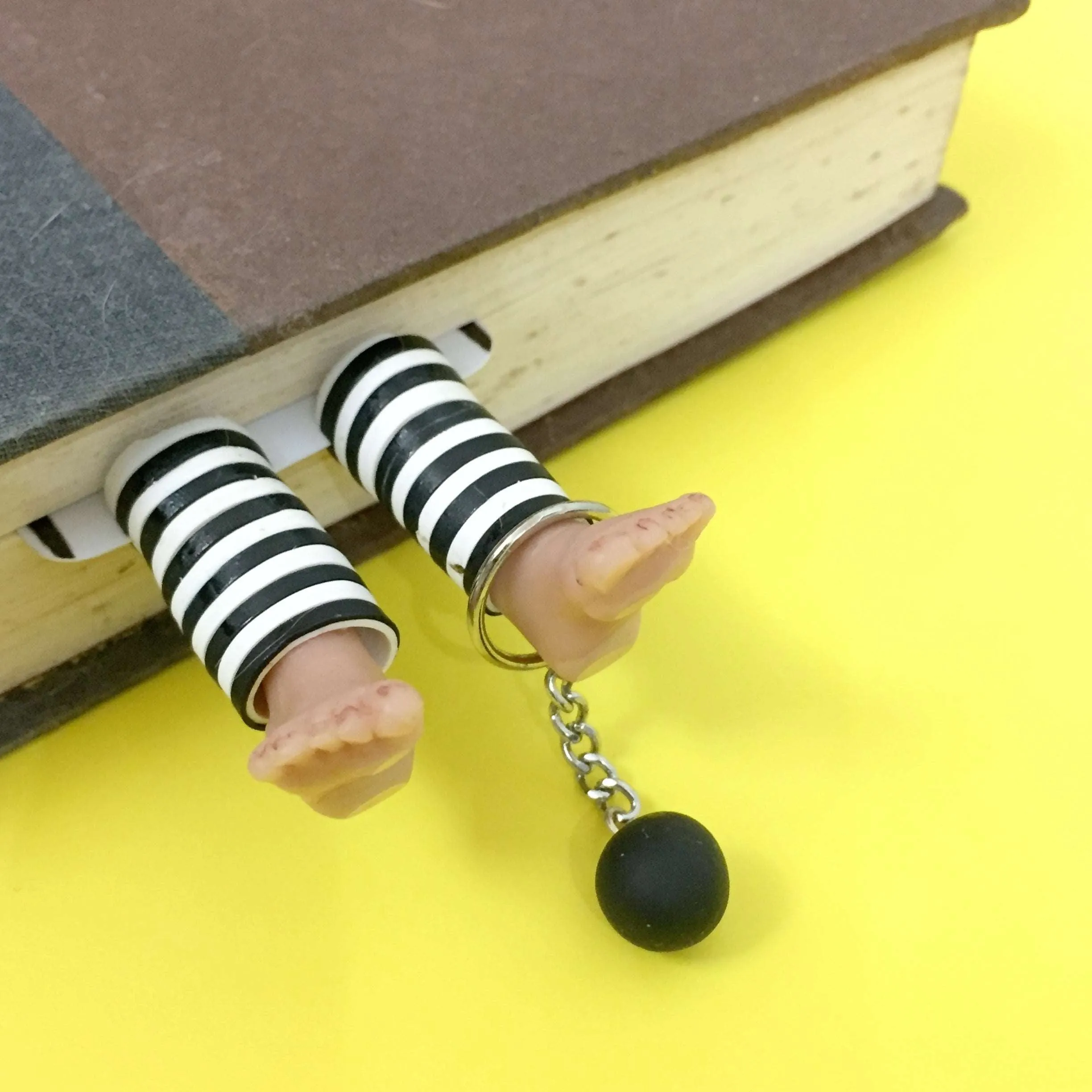 Overcome your Fear Handmade Miniature Leggy Bookmark