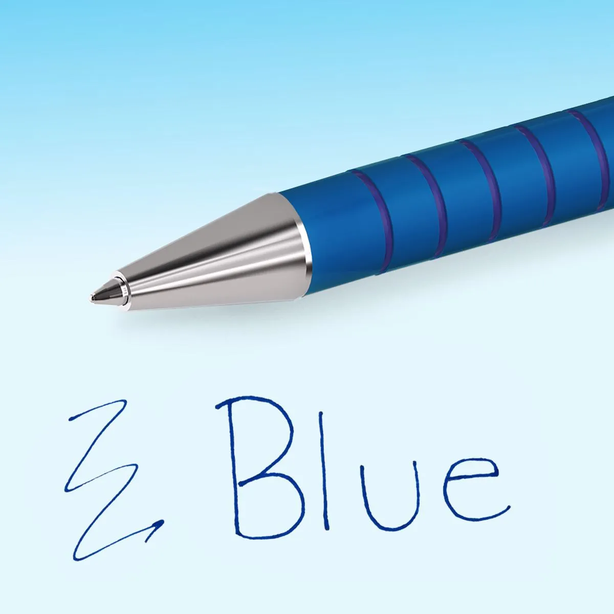 Paper Mate Flexgrip Ultra Retractable Ballpoint Pens - Blue Ink - Pack of 2