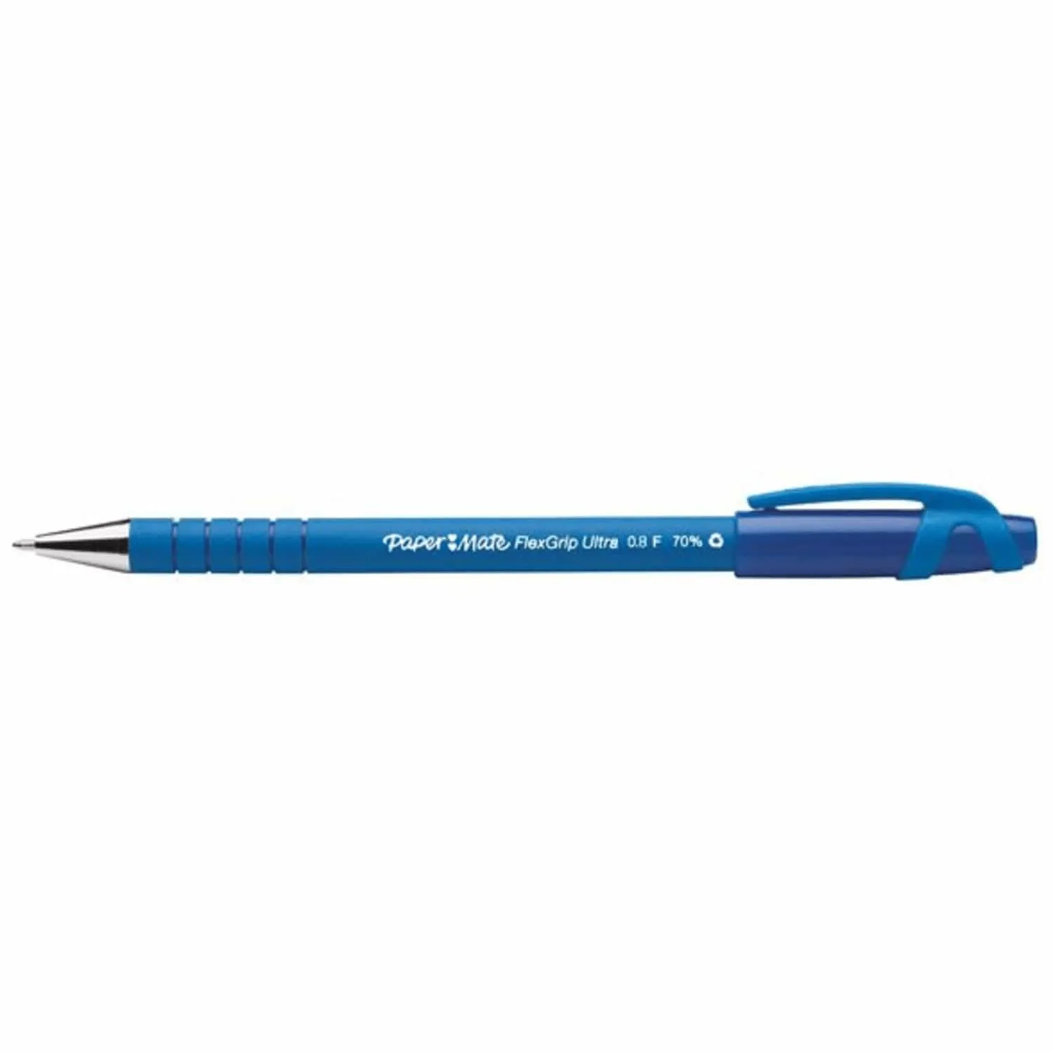 Papermate Flexgrip Ultra Ballpoint Pen Fine Blue Box 12