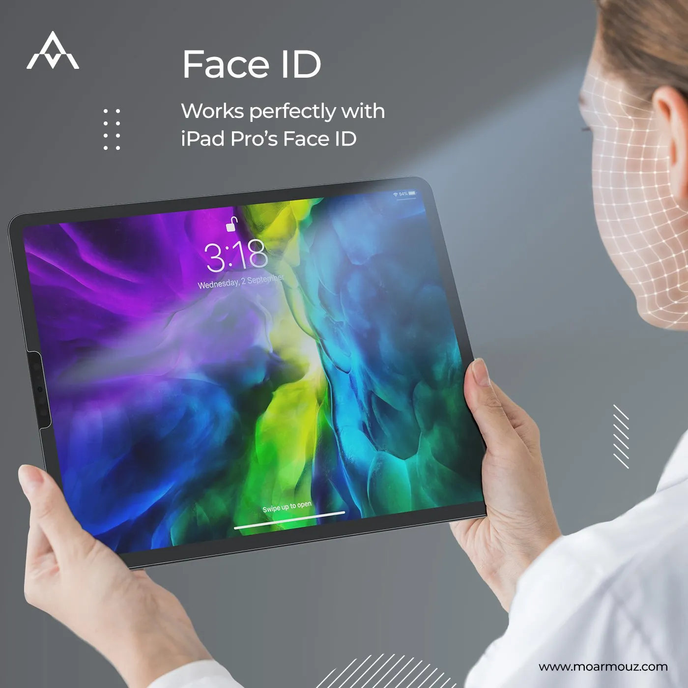 PaperType® Screen Protector - Perfect for Sketching, Writing, and Note-taking on iPads