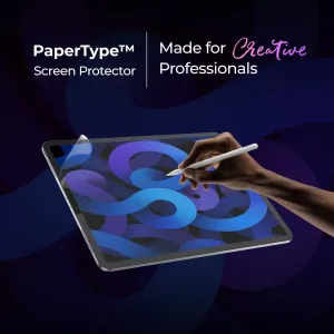 PaperType® Screen Protector - Perfect for Sketching, Writing, and Note-taking on iPads