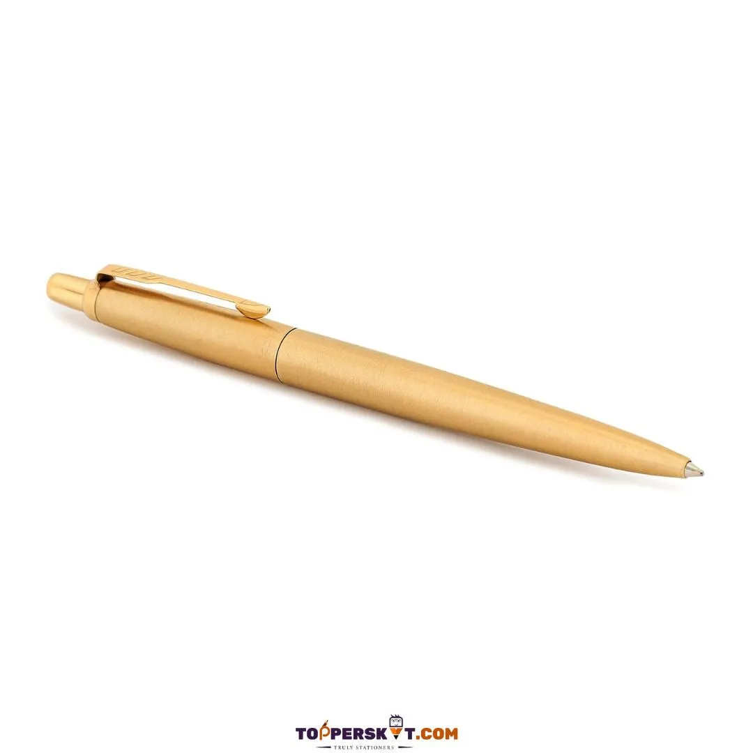 Parker Jotter London Gold Refillable Ball Pen -  Blue (Pack of 1)